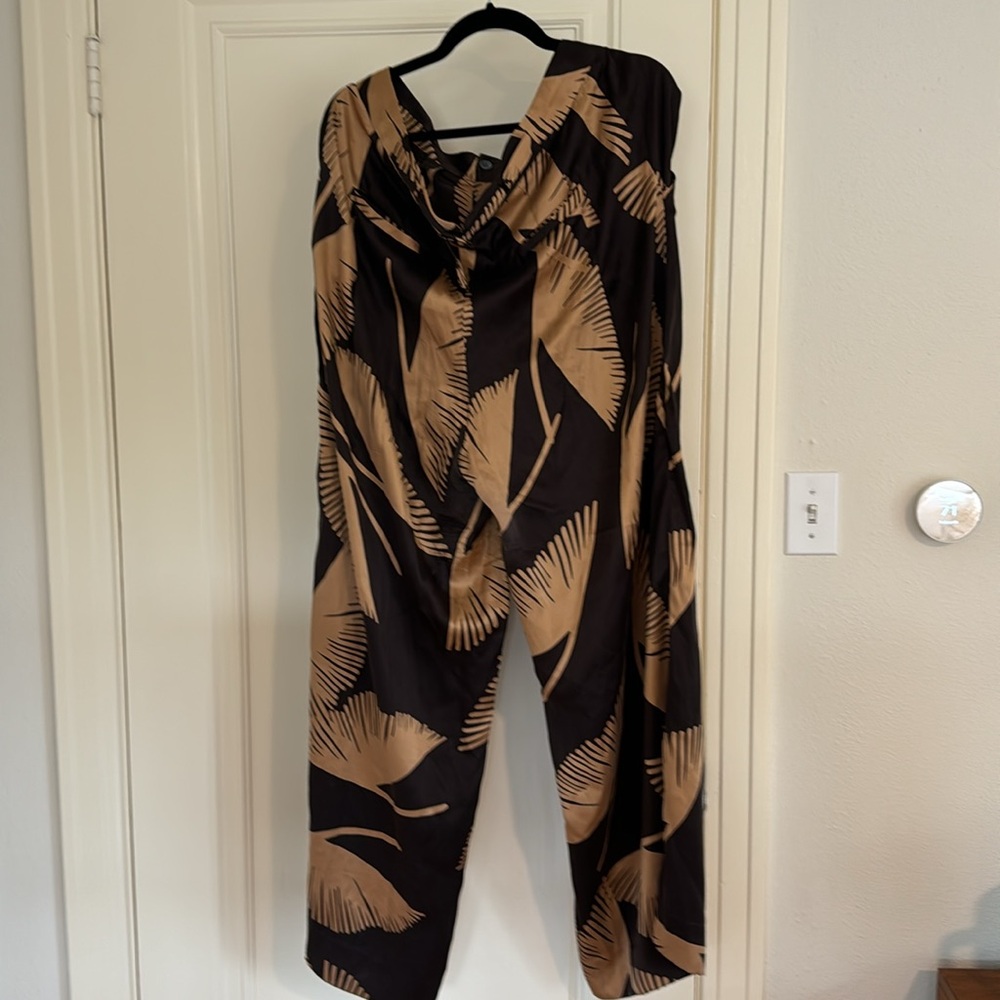 Equipment Silk Wide-Leg Trousers